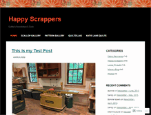 Tablet Screenshot of happyscrappers.org